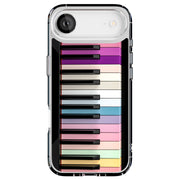 Rainbow Piano Tough Cases For Apple iPhone (17, 16, 15, 14, 13, 12, 11, X, SE, 8, 7/ Air, Plus, Pro, Max, Mini, XR, XS), Print in USA