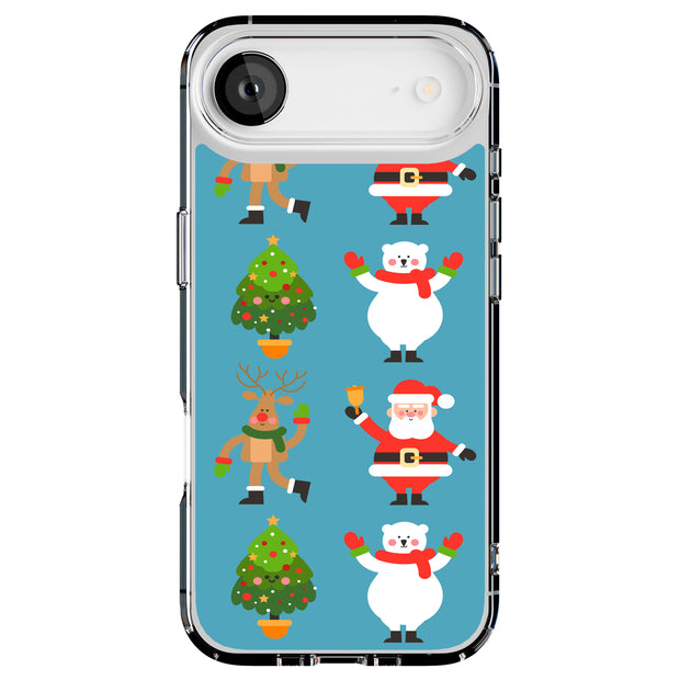 Cute Christmas Tough Cases For Apple iPhone (17, 16, 15, 14, 13, 12, 11, X, SE, 8, 7/ Air, Plus, Pro, Max, Mini, XR, XS), Print in USA