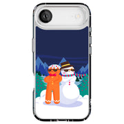 Cool Snowman Tough Cases For Apple iPhone (17, 16, 15, 14, 13, 12, 11, X, SE, 8, 7/ Air, Plus, Pro, Max, Mini, XR, XS), Print in USA