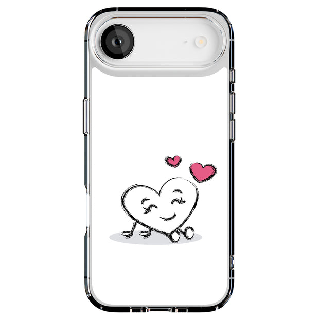 Heart 1 Tough Cases For Apple iPhone (17, 16, 15, 14, 13, 12, 11, X, SE, 8, 7/ Air, Plus, Pro, Max, Mini, XR, XS), Print in USA