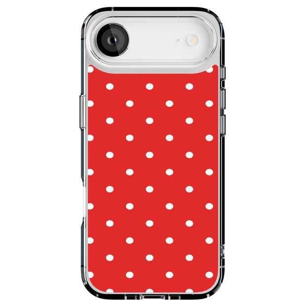 Polka Dot 1 Tough Cases For Apple iPhone (17, 16, 15, 14, 13, 12, 11, X, SE, 8, 7/ Air, Plus, Pro, Max, Mini, XR, XS), Print in USA