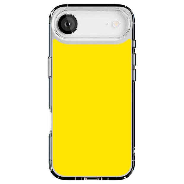 Yellow Tough Cases For Apple iPhone (17, 16, 15, 14, 13, 12, 11, X, SE, 8, 7/ Air, Plus, Pro, Max, Mini, XR, XS), Print in USA