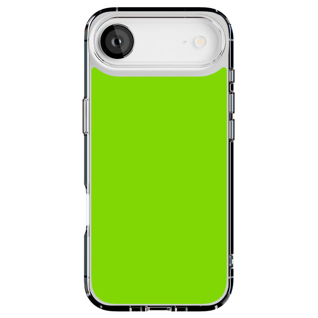 Yellow Green Tough Cases For Apple iPhone (17, 16, 15, 14, 13, 12, 11, X, SE, 8, 7/ Air, Plus, Pro, Max, Mini, XR, XS), Print in USA