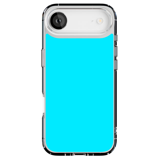 Sky Blue Tough Cases For Apple iPhone (17, 16, 15, 14, 13, 12, 11, X, SE, 8, 7/ Air, Plus, Pro, Max, Mini, XR, XS), Print in USA