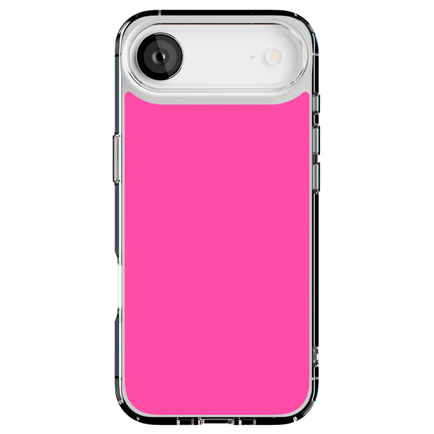 Hot Pink Tough Cases For Apple iPhone (17, 16, 15, 14, 13, 12, 11, X, SE, 8, 7/ Air, Plus, Pro, Max, Mini, XR, XS), Print in USA