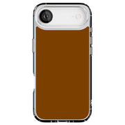 Chocolate Brown Tough Cases For Apple iPhone (17, 16, 15, 14, 13, 12, 11, X, SE, 8, 7/ Air, Plus, Pro, Max, Mini, XR, XS), Print in USA