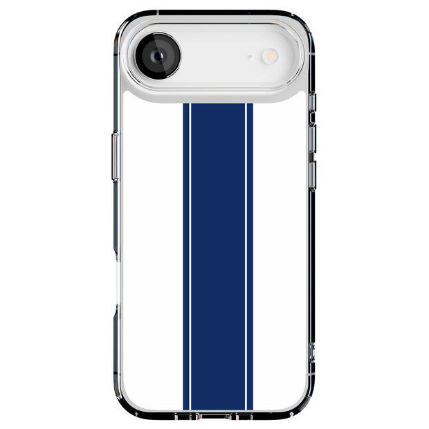 Racing Stripe 8 Tough Cases For Apple iPhone (17, 16, 15, 14, 13, 12, 11, X, SE, 8, 7/ Air, Plus, Pro, Max, Mini, XR, XS), Print in USA