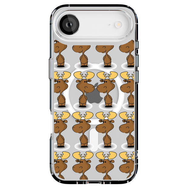 Moose One Tough Cases For Apple iPhone (17, 16, 15, 14, 13, 12, 11, X, SE, 8, 7/ Air, Plus, Pro, Max, Mini, XR, XS), Print in USA