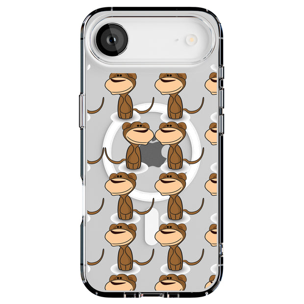 Monkey 1 Zodiac Tough Cases For Apple iPhone (17, 16, 15, 14, 13, 12, 11, X, SE, 8, 7/ Air, Plus, Pro, Max, Mini, XR, XS), Print in USA