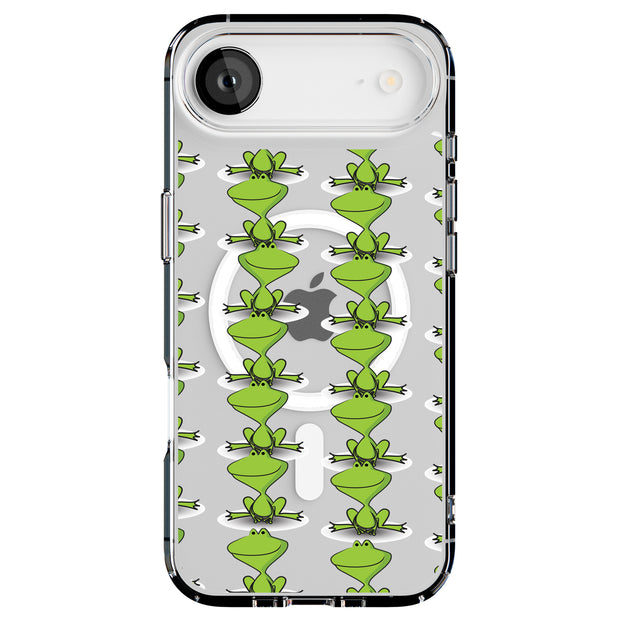 Frog One Tough Cases For Apple iPhone (17, 16, 15, 14, 13, 12, 11, X, SE, 8, 7/ Air, Plus, Pro, Max, Mini, XR, XS), Print in USA