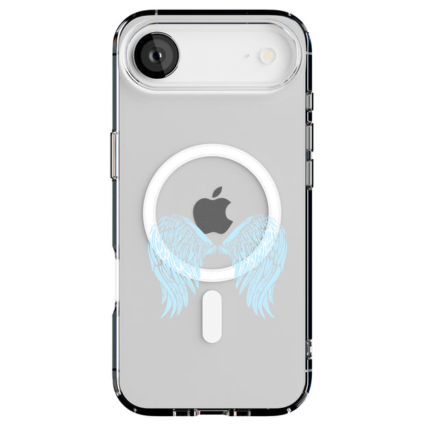 Blue Wings 1 Tough Cases For Apple iPhone (17, 16, 15, 14, 13, 12, 11, X, SE, 8, 7/ Air, Plus, Pro, Max, Mini, XR, XS), Print in USA