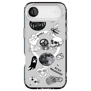 Ghost Collage Tough Cases For Apple iPhone (17, 16, 15, 14, 13, 12, 11, X, SE, 8, 7/ Air, Plus, Pro, Max, Mini, XR, XS), Print in USA