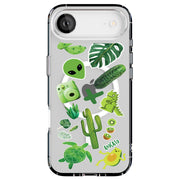 Alien Collage Tough Cases For Apple iPhone (17, 16, 15, 14, 13, 12, 11, X, SE, 8, 7/ Air, Plus, Pro, Max, Mini, XR, XS), Print in USA