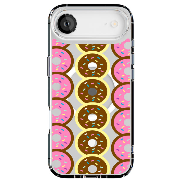 Donuts Tough Cases For Apple iPhone (17, 16, 15, 14, 13, 12, 11, X, SE, 8, 7/ Air, Plus, Pro, Max, Mini, XR, XS), Print in USA