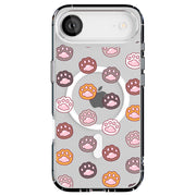 Cat Paw 3 Tough Cases For Apple iPhone (17, 16, 15, 14, 13, 12, 11, X, SE, 8, 7/ Air, Plus, Pro, Max, Mini, XR, XS), Print in USA