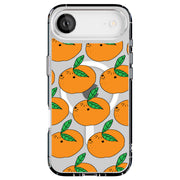 Orange Fruit Tough Cases For Apple iPhone (17, 16, 15, 14, 13, 12, 11, X, SE, 8, 7/ Air, Plus, Pro, Max, Mini, XR, XS), Print in USA
