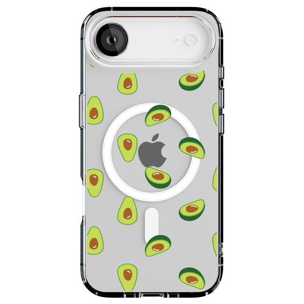 Funny Avocado 8 Tough Cases For Apple iPhone (17, 16, 15, 14, 13, 12, 11, X, SE, 8, 7/ Air, Plus, Pro, Max, Mini, XR, XS), Print in USA