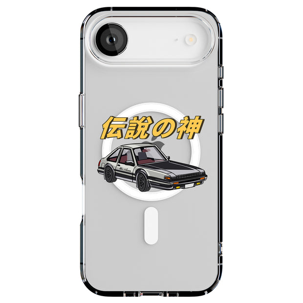 AE86 Car Style Tough Cases For Apple iPhone (17, 16, 15, 14, 13, 12, 11, X, SE, 8, 7/ Air, Plus, Pro, Max, Mini, XR, XS), Print in USA