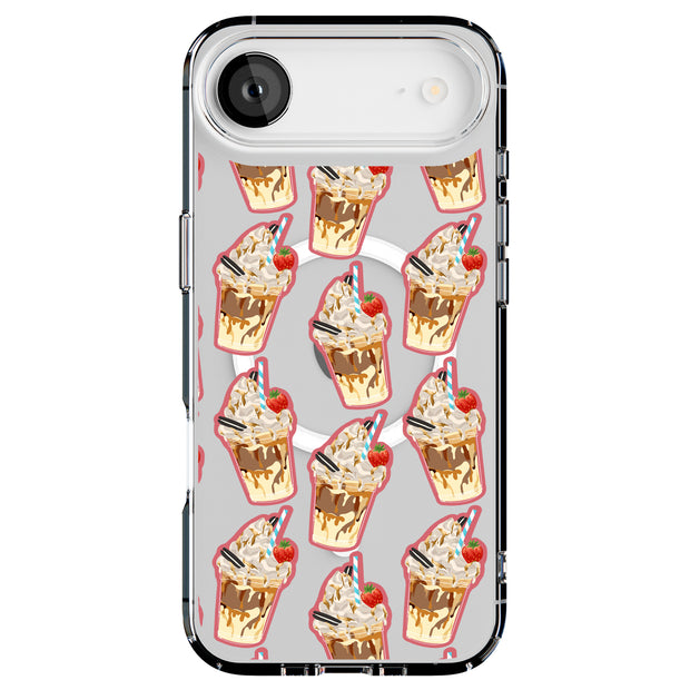 Ice Cream Tough Cases For Apple iPhone (17, 16, 15, 14, 13, 12, 11, X, SE, 8, 7/ Air, Plus, Pro, Max, Mini, XR, XS), Print in USA
