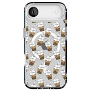 Bubble Tea Cup Tough Cases For Apple iPhone (17, 16, 15, 14, 13, 12, 11, X, SE, 8, 7/ Air, Plus, Pro, Max, Mini, XR, XS), Print in USA