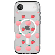 Pink Fruit Tough Cases For Apple iPhone (17, 16, 15, 14, 13, 12, 11, X, SE, 8, 7/ Air, Plus, Pro, Max, Mini, XR, XS), Print in USA