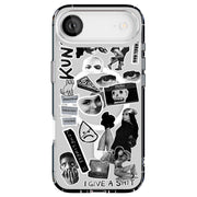 Grunge Collage5 Tough Cases For Apple iPhone (17, 16, 15, 14, 13, 12, 11, X, SE, 8, 7/ Air, Plus, Pro, Max, Mini, XR, XS), Print in USA