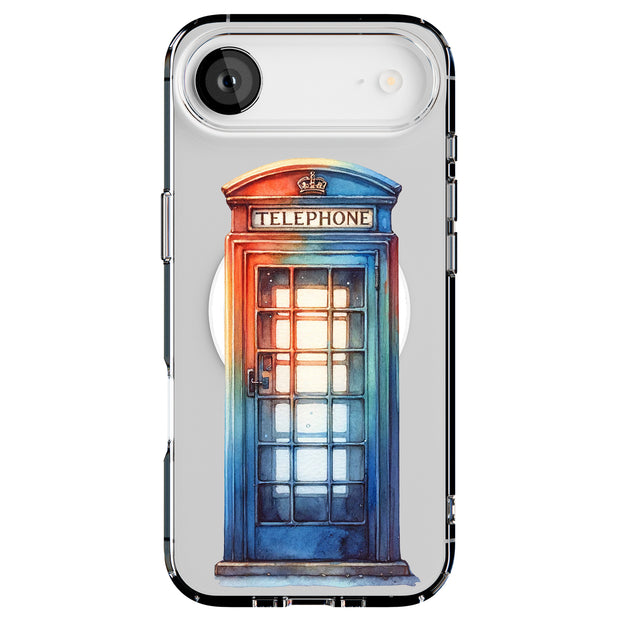 Phone Booth 2 Tough Cases For Apple iPhone (17, 16, 15, 14, 13, 12, 11, X, SE, 8, 7/ Air, Plus, Pro, Max, Mini, XR, XS), Print in USA