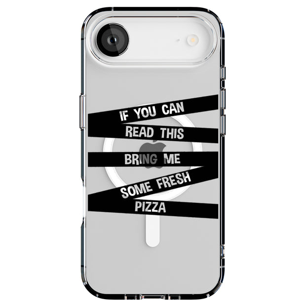 Bring Me Pizza Tough Cases For Apple iPhone (17, 16, 15, 14, 13, 12, 11, X, SE, 8, 7/ Air, Plus, Pro, Max, Mini, XR, XS), Print in USA