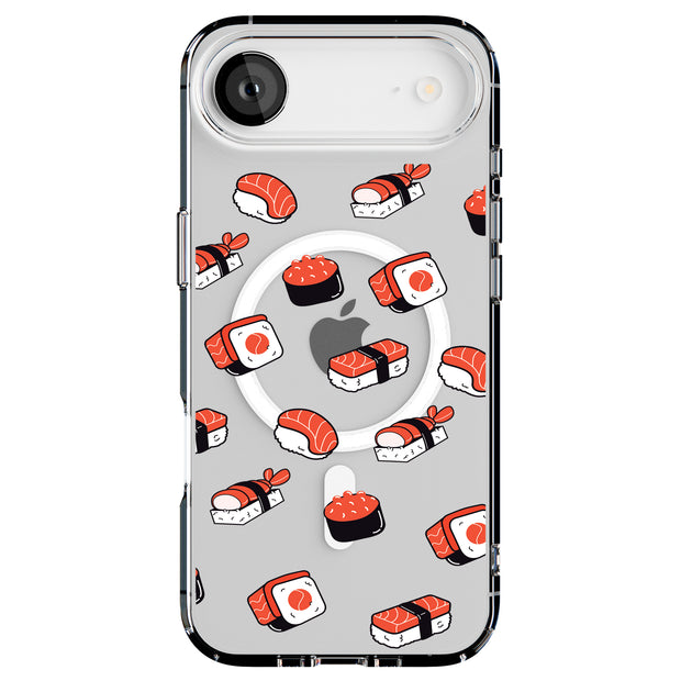 Sushi Sashimi Tough Cases For Apple iPhone (17, 16, 15, 14, 13, 12, 11, X, SE, 8, 7/ Air, Plus, Pro, Max, Mini, XR, XS), Print in USA