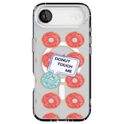 No Touch Donut Tough Cases For Apple iPhone (17, 16, 15, 14, 13, 12, 11, X, SE, 8, 7/ Air, Plus, Pro, Max, Mini, XR, XS), Print in USA