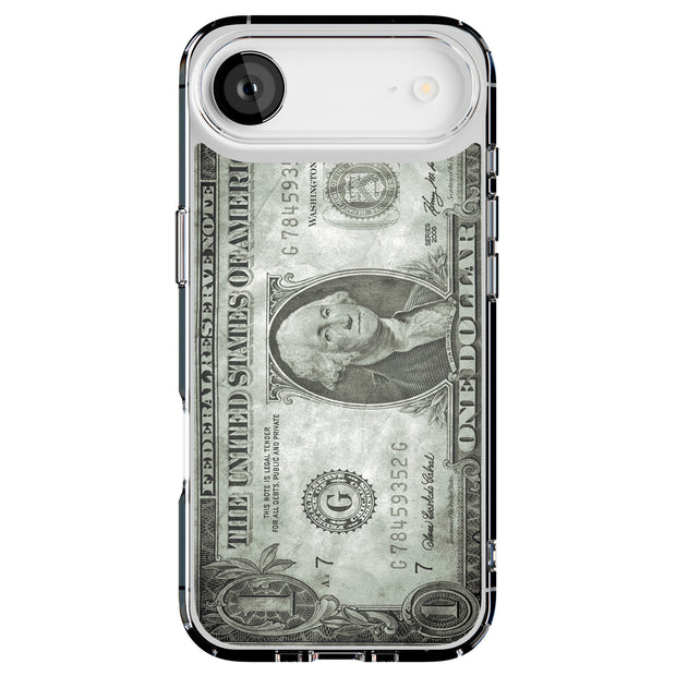 Grunge Bill Tough Cases For Apple iPhone (17, 16, 15, 14, 13, 12, 11, X, SE, 8, 7/ Air, Plus, Pro, Max, Mini, XR, XS), Print in USA