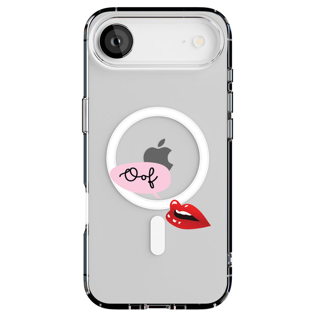 Whisper Lips Tough Cases For Apple iPhone (17, 16, 15, 14, 13, 12, 11, X, SE, 8, 7/ Air, Plus, Pro, Max, Mini, XR, XS), Print in USA