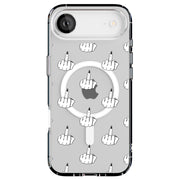 Edgy Finger Clr Tough Cases For Apple iPhone (17, 16, 15, 14, 13, 12, 11, X, SE, 8, 7/ Air, Plus, Pro, Max, Mini, XR, XS), Print in USA