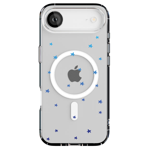 Star Blue Tough Cases For Apple iPhone (17, 16, 15, 14, 13, 12, 11, X, SE, 8, 7/ Air, Plus, Pro, Max, Mini, XR, XS), Print in USA