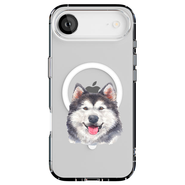 Dog Painting 8 Tough Cases For Apple iPhone (17, 16, 15, 14, 13, 12, 11, X, SE, 8, 7/ Air, Plus, Pro, Max, Mini, XR, XS), Print in USA