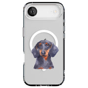 Dog Painting k Tough Cases For Apple iPhone (17, 16, 15, 14, 13, 12, 11, X, SE, 8, 7/ Air, Plus, Pro, Max, Mini, XR, XS), Print in USA