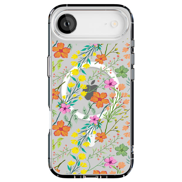 Flower 20 Tough Cases For Apple iPhone (17, 16, 15, 14, 13, 12, 11, X, SE, 8, 7/ Air, Plus, Pro, Max, Mini, XR, XS), Print in USA
