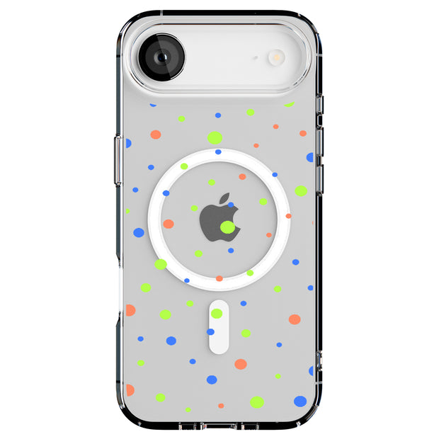 Polka Dot 14 Tough Cases For Apple iPhone (17, 16, 15, 14, 13, 12, 11, X, SE, 8, 7/ Air, Plus, Pro, Max, Mini, XR, XS), Print in USA