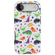 Dinosaur 7 Tough Cases For Apple iPhone (17, 16, 15, 14, 13, 12, 11, X, SE, 8, 7/ Air, Plus, Pro, Max, Mini, XR, XS), Print in USA
