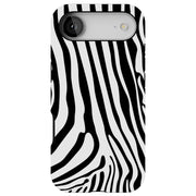 Zebra Stripe 3 Tough Cases For Apple iPhone (17, 16, 15, 14, 13, 12, 11, X, SE, 8, 7/ Air, Plus, Pro, Max, Mini, XR, XS), Print in USA