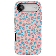 Pink Leopard Tough Cases For Apple iPhone (17, 16, 15, 14, 13, 12, 11, X, SE, 8, 7/ Air, Plus, Pro, Max, Mini, XR, XS), Print in USA