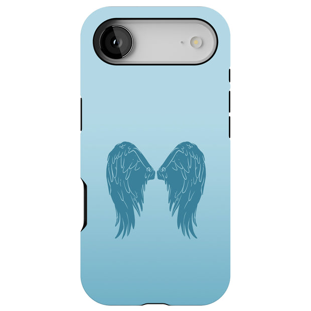 Blue Wings 2 Tough Cases For Apple iPhone (17, 16, 15, 14, 13, 12, 11, X, SE, 8, 7/ Air, Plus, Pro, Max, Mini, XR, XS), Print in USA