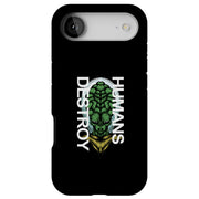 Destroy Human Tough Cases For Apple iPhone (17, 16, 15, 14, 13, 12, 11, X, SE, 8, 7/ Air, Plus, Pro, Max, Mini, XR, XS), Print in USA