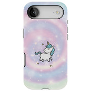 Swirl Unicorn Tough Cases For Apple iPhone (17, 16, 15, 14, 13, 12, 11, X, SE, 8, 7/ Air, Plus, Pro, Max, Mini, XR, XS), Print in USA