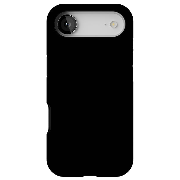 Black Tough Cases For Apple iPhone (17, 16, 15, 14, 13, 12, 11, X, SE, 8, 7/ Air, Plus, Pro, Max, Mini, XR, XS), Print in USA
