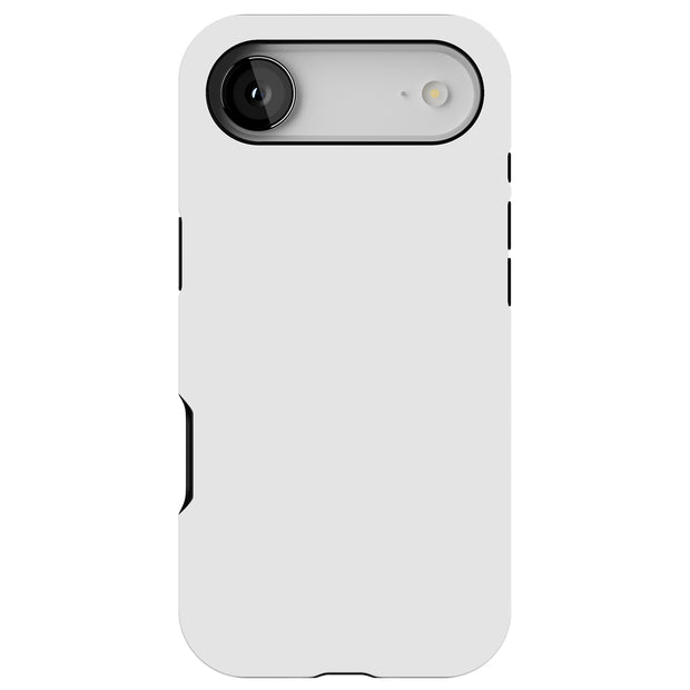 White Tough Cases For Apple iPhone (17, 16, 15, 14, 13, 12, 11, X, SE, 8, 7/ Air, Plus, Pro, Max, Mini, XR, XS), Print in USA