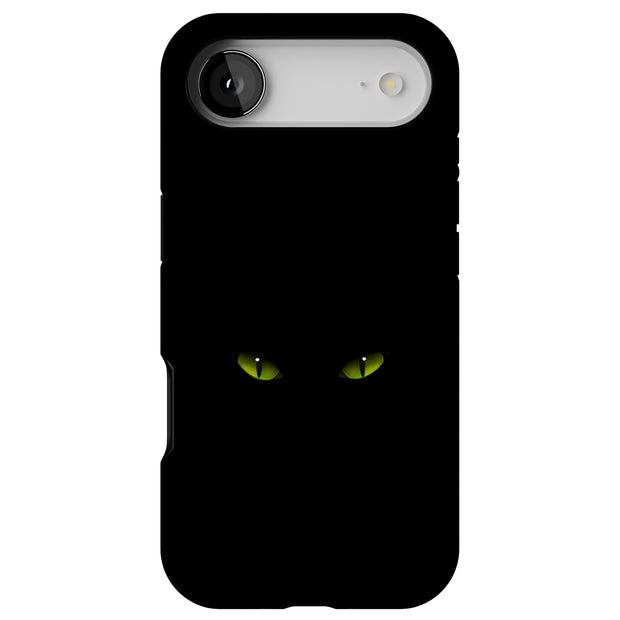 Cat Eyes Tough Cases For Apple iPhone (17, 16, 15, 14, 13, 12, 11, X, SE, 8, 7/ Air, Plus, Pro, Max, Mini, XR, XS), Print in USA