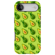 Funny Avocado 4 Tough Cases For Apple iPhone (17, 16, 15, 14, 13, 12, 11, X, SE, 8, 7/ Air, Plus, Pro, Max, Mini, XR, XS), Print in USA