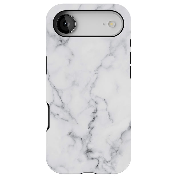 Black Marble 2 Tough Cases For Apple iPhone (17, 16, 15, 14, 13, 12, 11, X, SE, 8, 7/ Air, Plus, Pro, Max, Mini, XR, XS), Print in USA