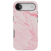 Pink Marble 2 Tough Cases For Apple iPhone (17, 16, 15, 14, 13, 12, 11, X, SE, 8, 7/ Air, Plus, Pro, Max, Mini, XR, XS), Print in USA